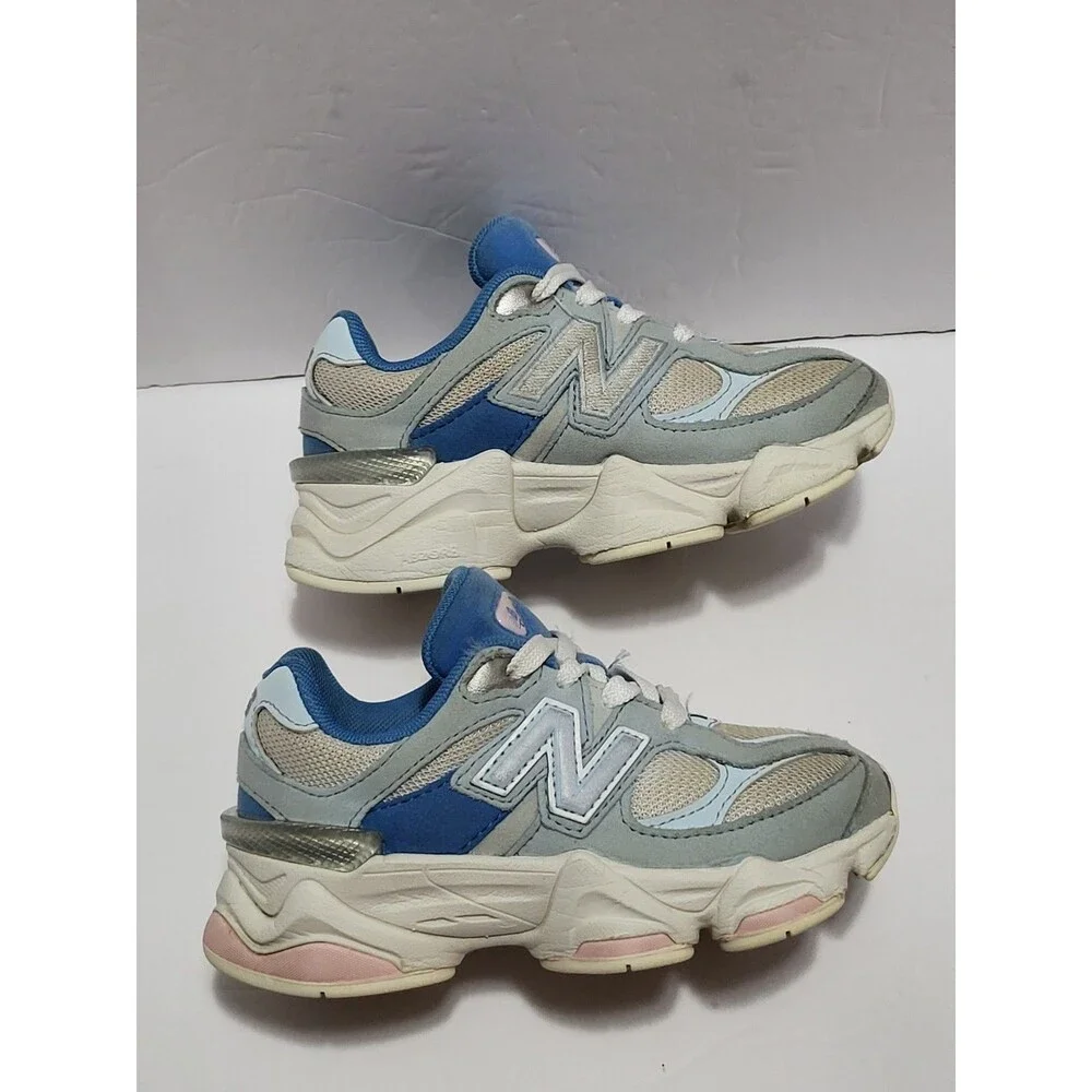 New Balance 9060 PC9060AF Unisex Kids Colorblock Low Top Sneakers US 12